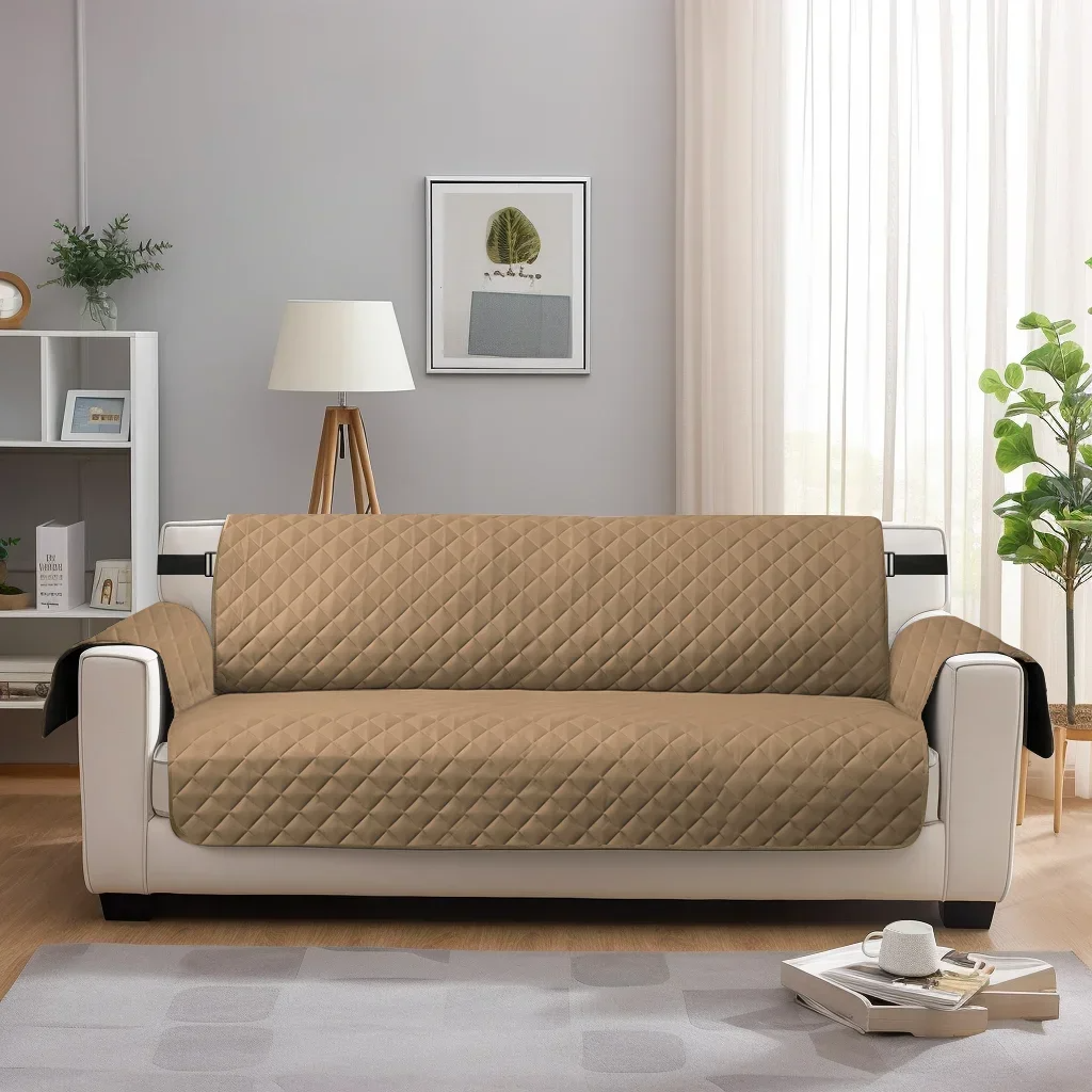 Forro de mueble tipo peluche de 2 puestos
