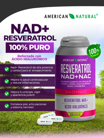 Resveratrol NAD+NAC🪻