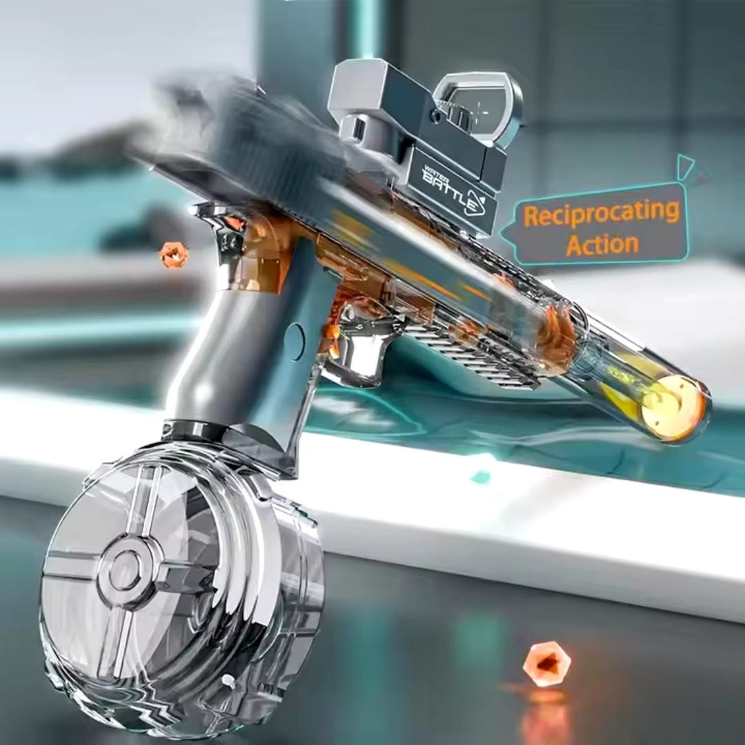 PISTOLA LANZA AGUA LED