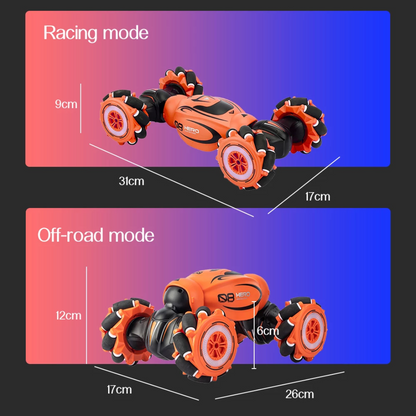 Carro Acrobático con Control Remoto y Sensor de Gestos 🎁