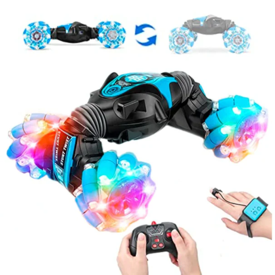 Carro Acrobático con Control Remoto y Sensor de Gestos 🎁