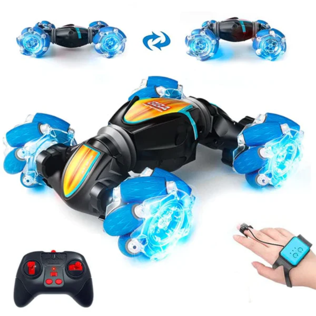 Carro Acrobático con Control Remoto y Sensor de Gestos 🎁